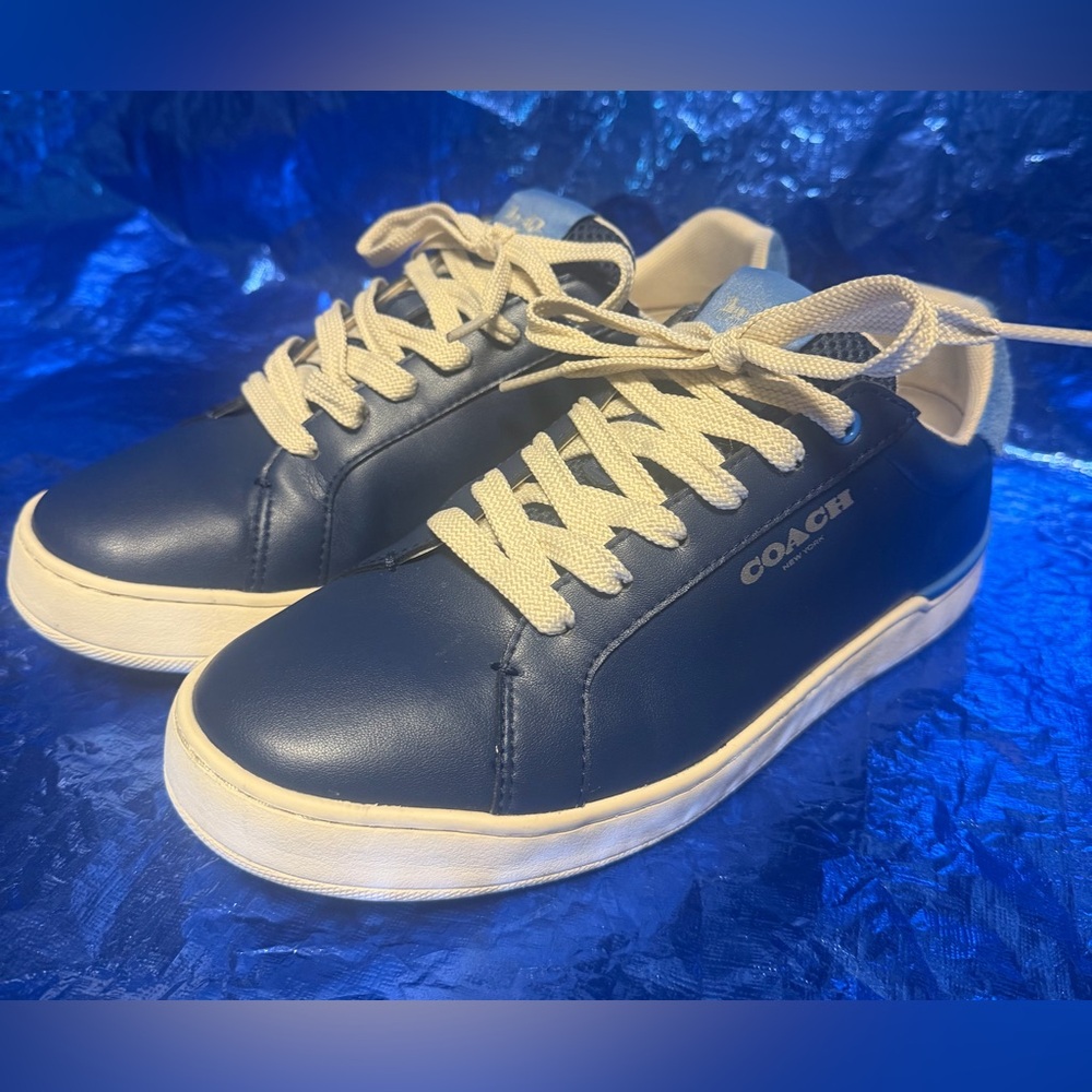 COACH SNEAKER IN COLORBLOCK (COACH G4948) ADMIRAL BRIGHT BLUE